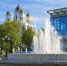 Fountain and Cathedral in Kaliningrad - НИА-Калининград
