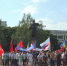 «Мы вместе» в Калининграде. У памятника «Родина-мать» состоялась акция в поддержку российских военнослужащих - Калининградская ГТРК