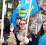 Улыбки и праздничное настроение принесли с собой на митинг калининградские партийцы - ЛДПР