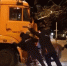 В Калининграде застрявшему снегоуборщику помогли спортсмены - ИА Русский Запад