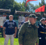 Генерал-лейтенант Бульбов произносит напутственное слово новобранцам. - ИА Русский Запад