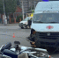 У Центрального рынка скорая помощь с включёнными мигалками сбила байкера - ИА Русский Запад