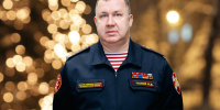 Начальник Управления Росгвардии по Калининградской области полковник полиции Виктор Галий поздравил личный состав и ветеранов ведомства с наступающим Новым годом и Рождеством Христовым - Росгвардия