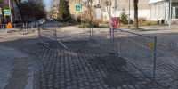 На улице Красной через год после открытия начали устранять дефекты (фото) - NewKaliningrad.Ru