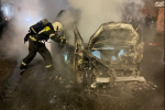 В Чкаловске произошло возгорание легкового автомобиля