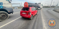 ДТП произошло на перекрестке с улицей Подполковника Емельянова в Калининграде - KaliningradNews.Ru