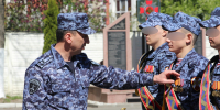 В Калининграде росгвардейцы ведут подготовку к параду Победы (видео) - Росгвардия