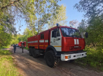 Оперативно ликвидировано возгорание