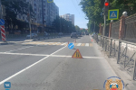 В Калининграде электросамокатчик сбил женщину на пешеходном переходе (фото)
