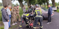 Опубликовано видео с места трагедии с «Мерседесом» под Приморском - ИА Русский Запад