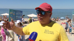Наша съемочная группа провела жаркий день вместе со спасателями на популярном зеленоградском пляже