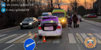 В Калининграде возбуждено уголовное дело после ДТП, в котором пешеход получил травмы - ОУ МВД Калининградской области