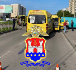 В Калининграде полицейские устанавливают обстоятельства ДТП с участием маршрутных такси
