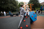 В Калининграде во второй раз за пятилетку открыли спортплощадку на Трибуца (фото)