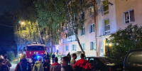 Пожарные вывели из горящего дома в Васильково 50 человек - Kaskad.TV
