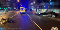 В центре Калининграда сбили мужчину на электровелосипеде - Комсомольская правда