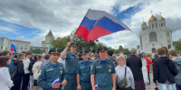 Сотрудники МЧС России приняли участие в торжественных мероприятиях, посвященных Дню государственного флага - МЧС Калининградской области