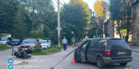 Мотоциклист пострадал в результате ДТП на улице Батальной - Комсомольская правда