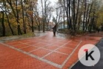 В Калининграде открыли первую часть сквера за башней Врангеля (фото)