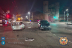 На Московском проспекте столкнулись легковушки, пострадала девушка