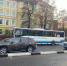 На Советском проспекте автомобиль повалил столб, дорога перекрыта - Комсомольская правда
