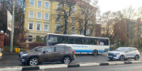 На Советском проспекте автомобиль повалил столб, дорога перекрыта - Комсомольская правда
