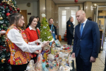 Алексей Беспрозванных принял участие в рождественском благотворительном марафоне