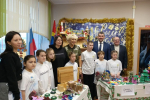 Единороссы поздравили воспитанников школ-интернатов