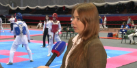 Елизавета Тарасевич, главный судья первенства Северо-Запада по тхэквондо. Интервью - Калининградская ГТРК