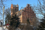 Власти рассчитывают, что ремонт в кирхе Железнодорожного завершится весной (фото)