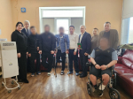 В преддверии Дня Защитника Отечества представители министерства по муниципальному развитию и внутренней политике навестили участников СВО в военном госпитале