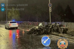 В Калининграде «Хонда» таранила дерево