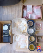 В Калининграде полицейскими задержана женщина с крупной партией амфетамина и наркотического средства МДМА