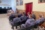 В Калининграде военнослужащие Росгвардии приняли участие в викторине, приуроченной к 10-летию ведомства и 215-й годовщине войск правопорядка