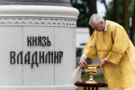 Кирилл и Владимир: глава РПЦ провел в Калининграде богослужения и освятил новый памятник (фото)