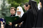 Кирилл и Владимир: глава РПЦ провел в Калининграде богослужения и освятил новый памятник (фото)