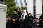Кирилл и Владимир: глава РПЦ провел в Калининграде богослужения и освятил новый памятник (фото)