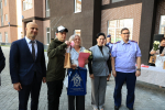 В Калининграде вручили ключи от новых квартир восьми семьям из аварийного дома
