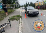 Спешивание не помогло: водитель всё равно сбил велосипедистку