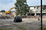 В центре Калининграда сносят ТЦ «Барнаульский» (фото)