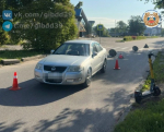 В Калининграде «Ниссан» наехал на самокатчика