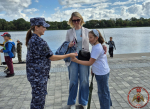 В Калининградской области росгвардейцы проводят мероприятия, посвященные Дню Государственного флага